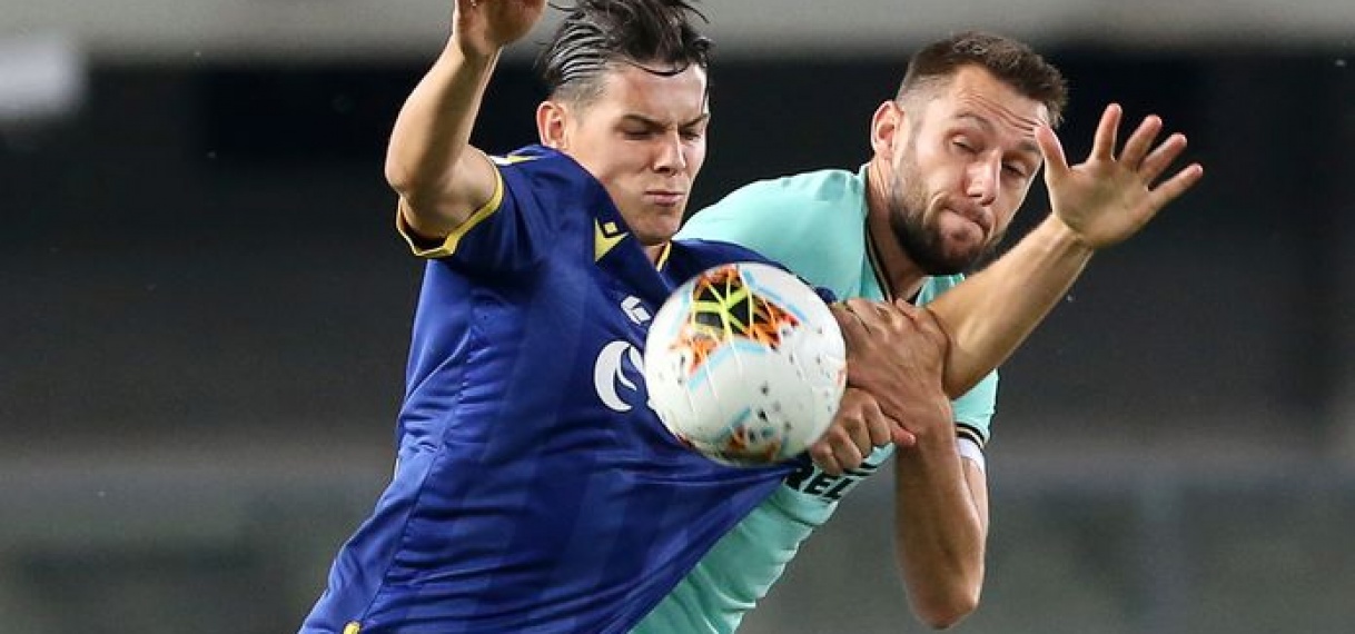Inter loopt bij Verona averij op.