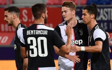 Ronaldo brengt met twee goals zakelijk Juve stap dichter bij de titel