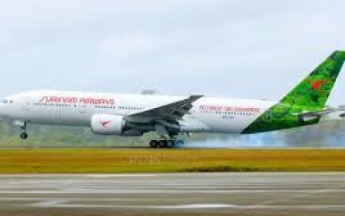 Surinam Airways vliegt vanaf 14 juli, vier (4) wekenlang tussen Nederland en Suriname.