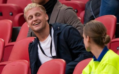 Van de Beek ontbreekt in oefenduel Ajax vanwege transferontwikkelingen