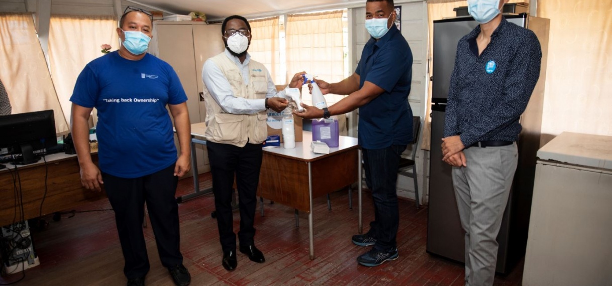 Unicef doneert PPE aan Minowc