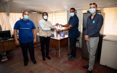 Unicef doneert PPE aan Minowc