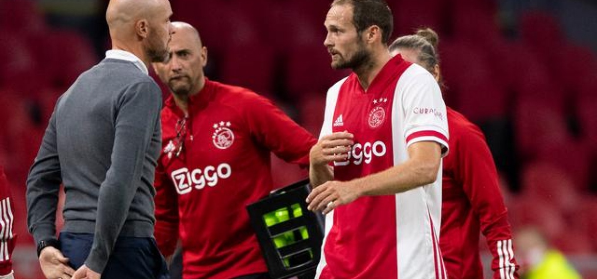 In elkaar gezakte Blind wacht onderzoeken af voor hij Ajax-training hervat