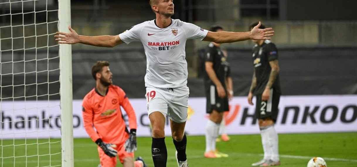 Luuk de Jong na winnende goal: ‘Ik sta er als Sevilla me nodig heeft’