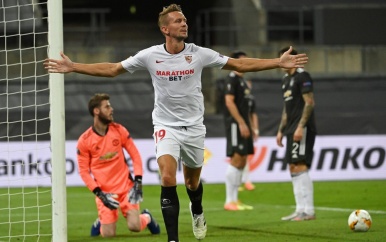 Luuk de Jong na winnende goal: ‘Ik sta er als Sevilla me nodig heeft’