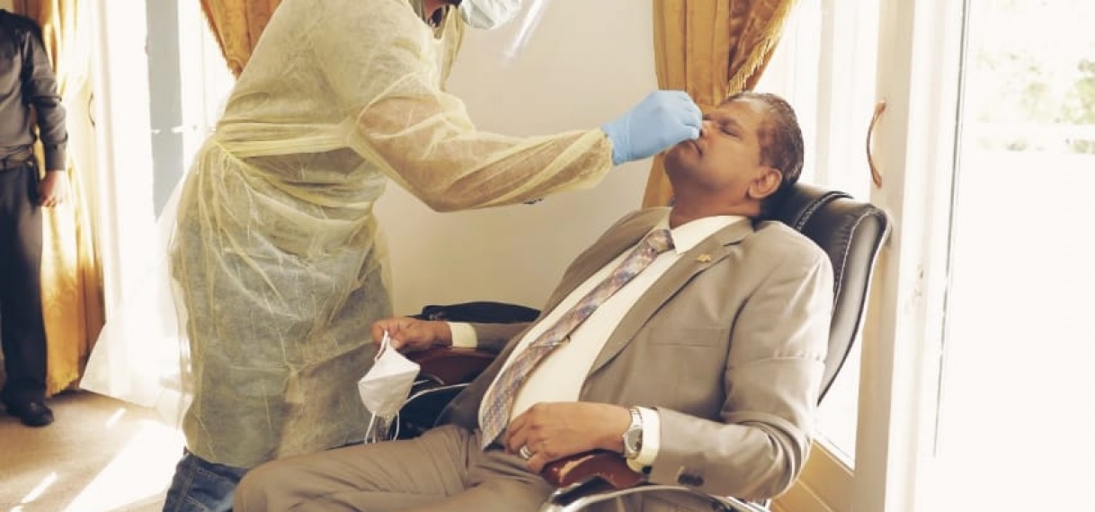 Volledig presidentieel team bezoek Guyana negatief getest op Covid-19