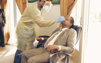 Volledig presidentieel team bezoek Guyana negatief getest op Covid-19