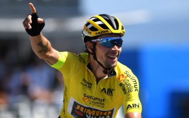 Roglic over dominant Jumbo-Visma: ‘Positief verrast dat we zo sterk zijn’