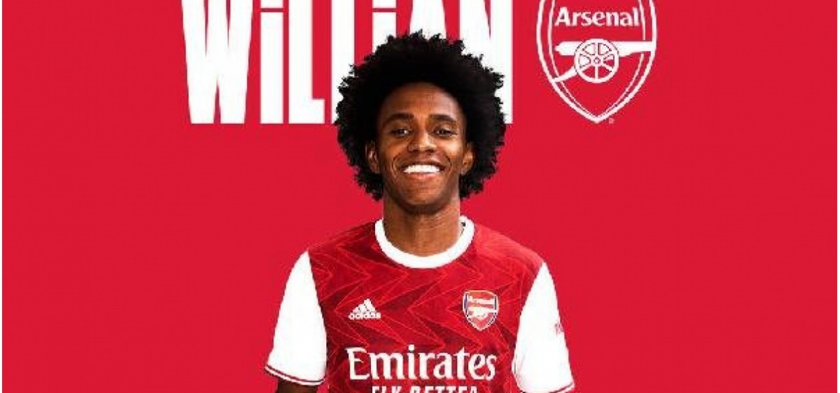 Arsenal legt Chelsea-aanvaller Willian voor drie jaar vast