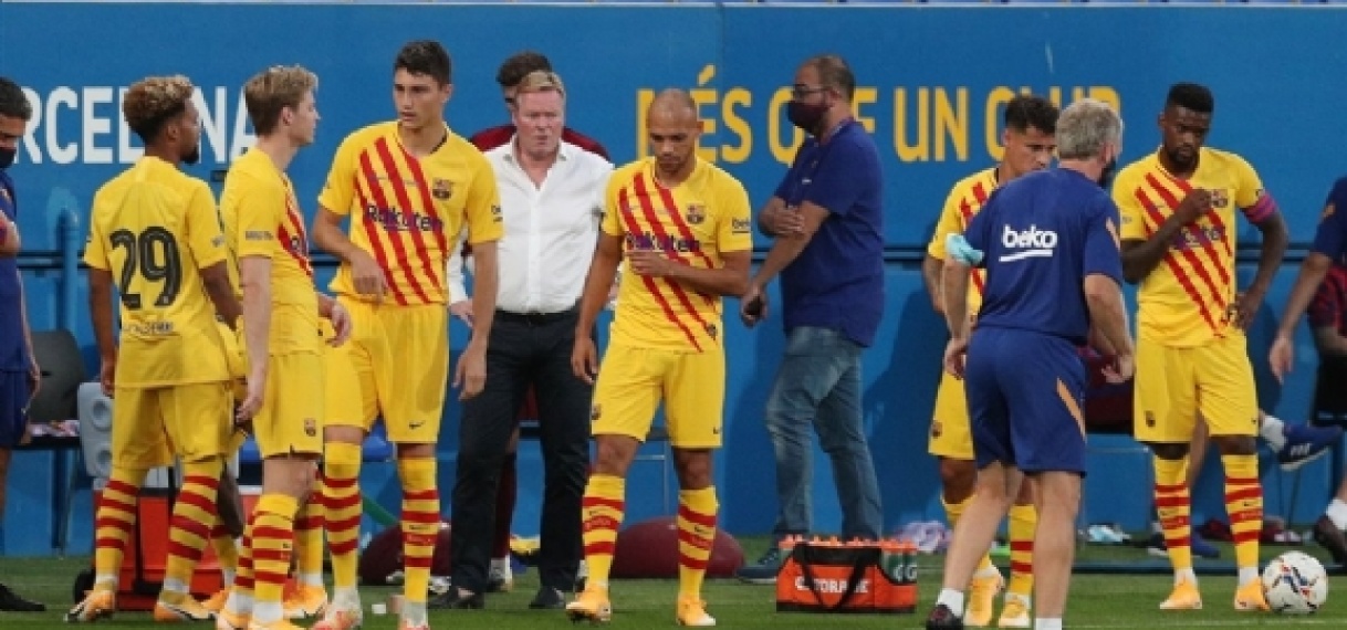 Barcelona maakt geen grote indruk bij debuut van Ronald Koeman