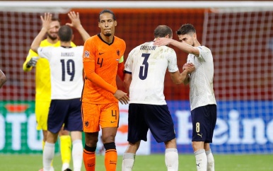 Van Dijk miste ‘pit en strijd’ bij Oranje in eerste helft tegen Italië