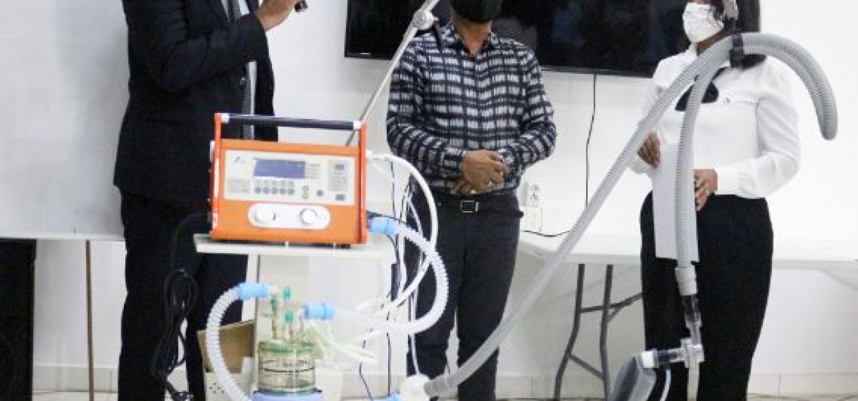 DP World schenkt beademingsapparaten aan Volksgezondheid