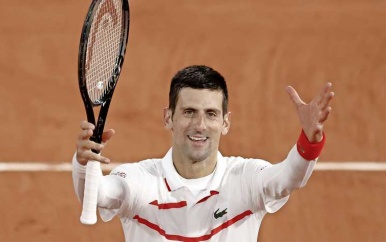 Roland Garros: Djokovic op stoom en verslaat Galan gemakkelijk.