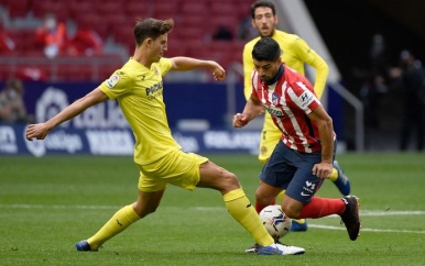 Suárez kan Atlético opnieuw niet van brilstand helpen.