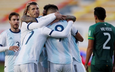 Argentinië wint in WK-kwalificatie, Ajacied Mazraoui trefzeker voor Marokko