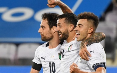 Caputo (33) oudste scorende debutant bij Italië: ‘Mijn droom is uitgekomen’