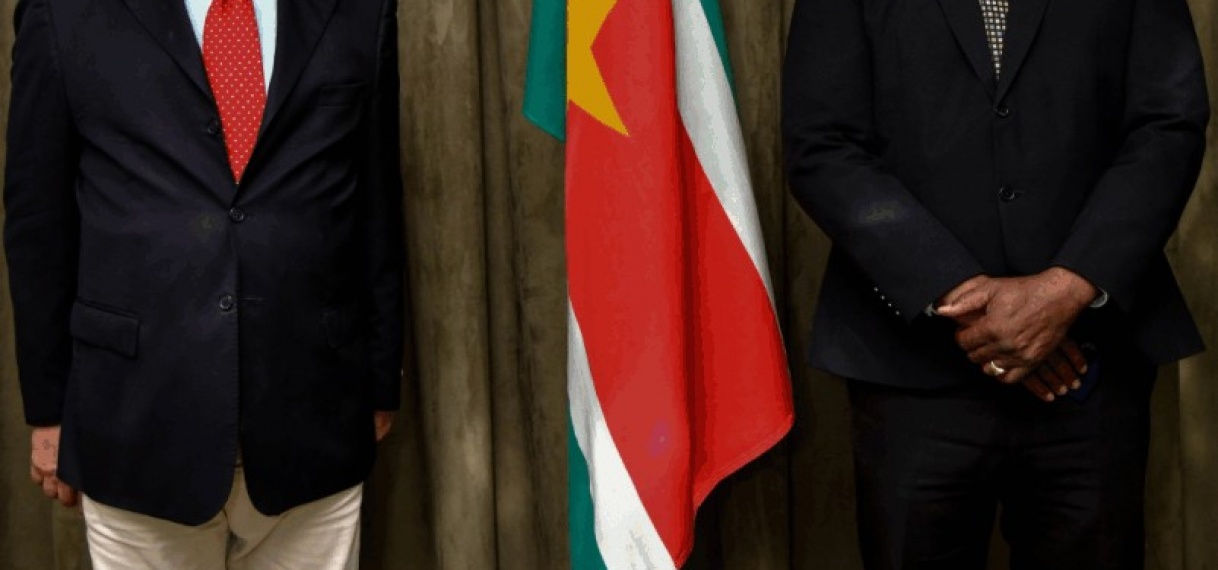 Franse Ambassadeur bespreekt  samenwerkings mogelijkheden met  de Vicepresident