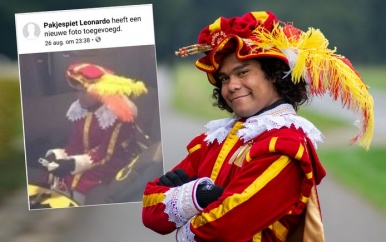 Weer verwijdert Facebook foto van donkere Leonardo, ditmaal als roetveegpiet