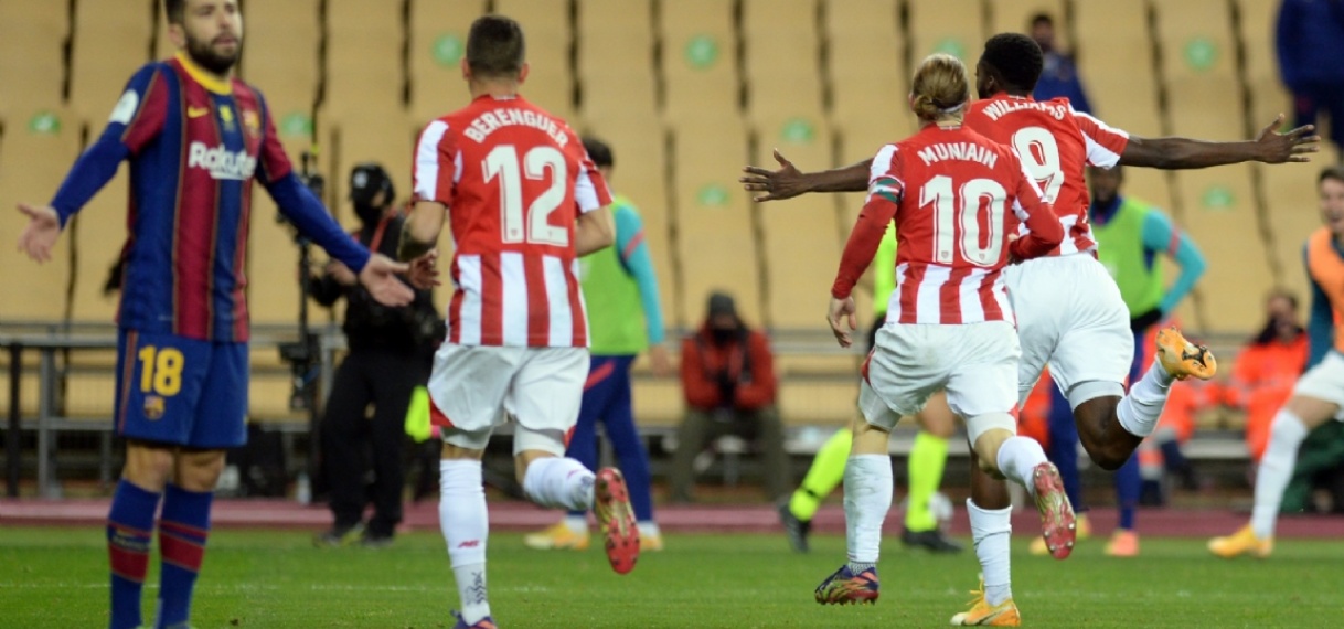 Barcelona grijpt naast Super Cup; rood voor Lionel Messi