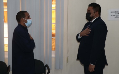 Minister Somohardjo beëdigd leden Raad van Beroep Douane