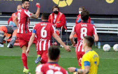 Luis Suárez blijft maar scoren voor Atlético Madrid