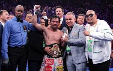 Boksbond WBA pakt kampioen Manny Pacquiao zijn wereldtitel af