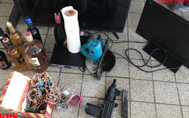 Vijf verdachten op verdenking van meervoudige diefstal aangehouden