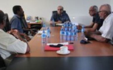 LVV minister Sewdien en bond Cevihas in overleg