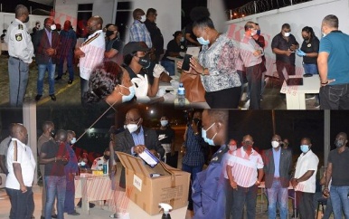 Field trip met Parlementaire covid-19 crisis commissie