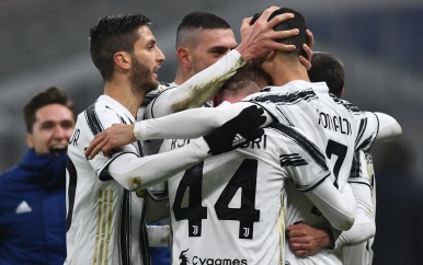 Ronaldo helpt Juventus aan zege op Inter in heenduel halve finale beker