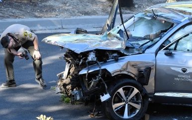 Tiger Woods reed te hard voorafgaand aan zwaar auto-ongeluk