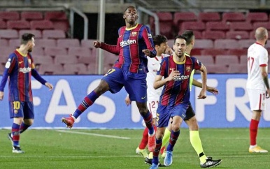 Barça plaatst zich na heerlijke comeback voor Copa-finale.