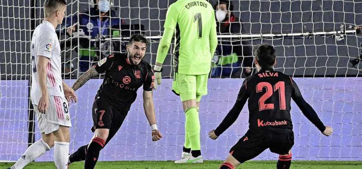 Puntenverlies Real Madrid in La Liga, Barcelona nu tweede.