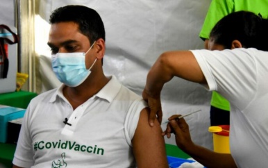 Minister Ramadhin: VACCINATIE-CAMPAGNE VERLOOPT NOG TRAAG