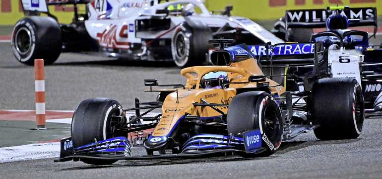 Formule 1-team McLaren: Ricciardo werd zevende met kapotte vloer
