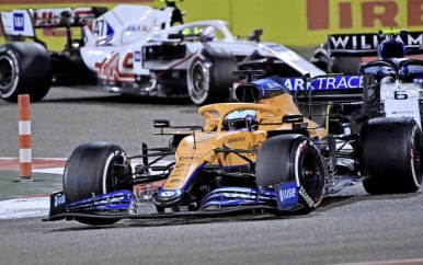 Formule 1-team McLaren: Ricciardo werd zevende met kapotte vloer