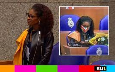 Sylvana Simons (BIJ1) beëdigd als eerste zwarte partijleider