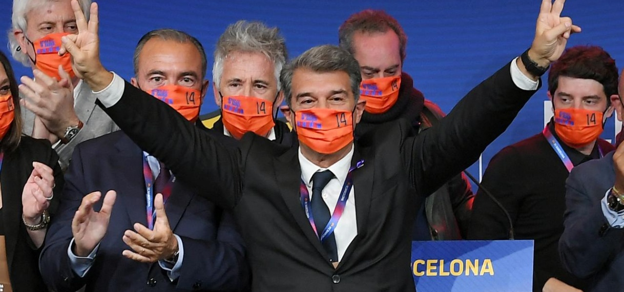 Nieuwe voorzitter Laporta roept Messi op om bij FC Barcelona te blijven