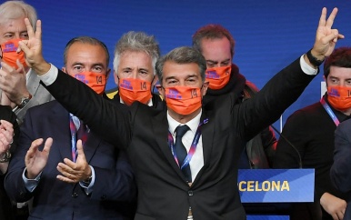 Nieuwe voorzitter Laporta roept Messi op om bij FC Barcelona te blijven
