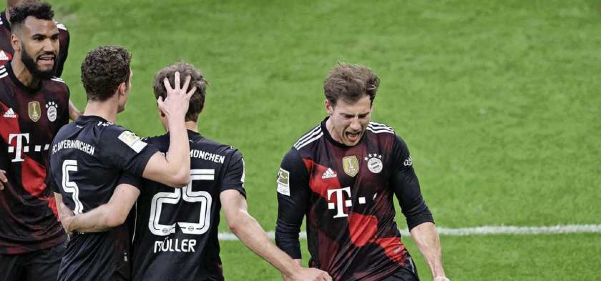 Bayern zet megastap richting negende Duitse landstitel op rij na zege op Leipzig.