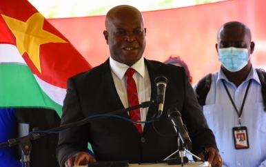 Oplevering elektrificatieproject Giebelstraat Nickerie