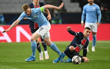 De Bruyne: ‘Mijn doelpunt was wat gelukkig, maar we speelden geweldig’