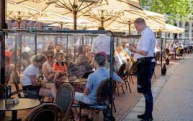 Terrassen waarschijnlijk weer open, dinsdag beslissing en persconferentie