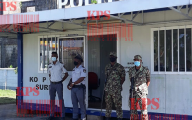 Geen spanning tussen de politie en militairen