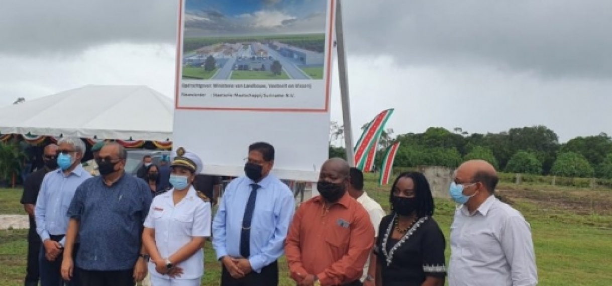 Bee bij startsein APC: ‘Saramacca is onze groente- en fruitschuur’