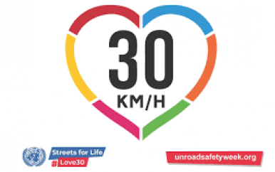 VN doet oproep voor 30 km/u rijden in bewoonde gebieden