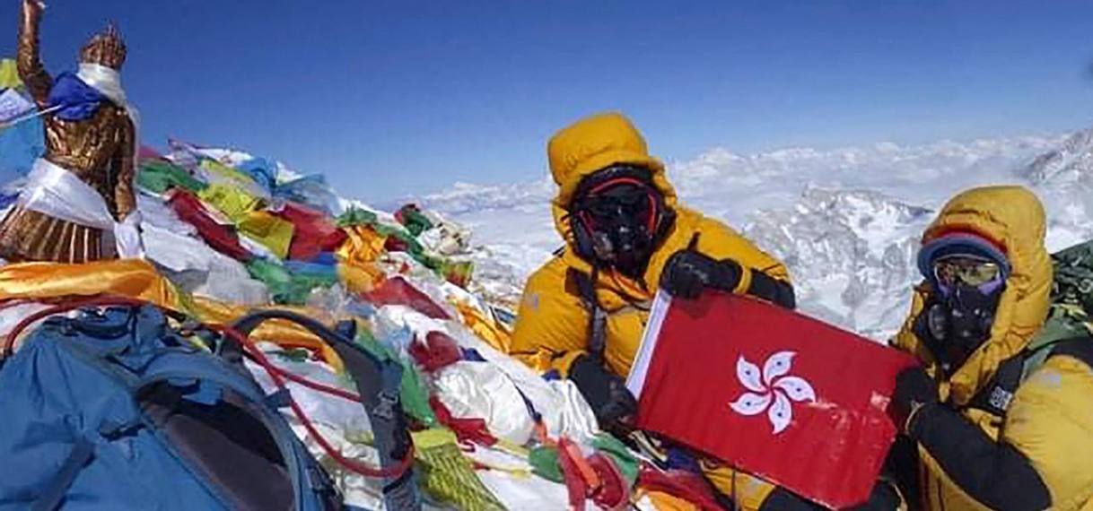 Goed weer op Mount Everest leidt tot klimrecords