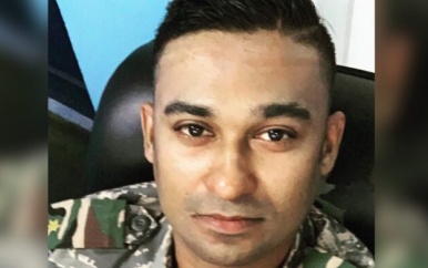 De verdachte Militair Romaneo Kalidien wordt opgespoord