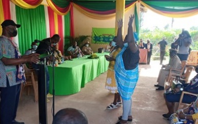 Bewoners Mora-Kondre ingenomen met ontwikkelingen Marowijne