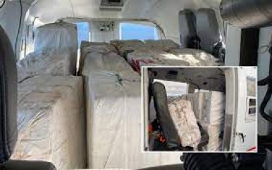 In beslag genomen drugs te Tafelberg wordt verbrand